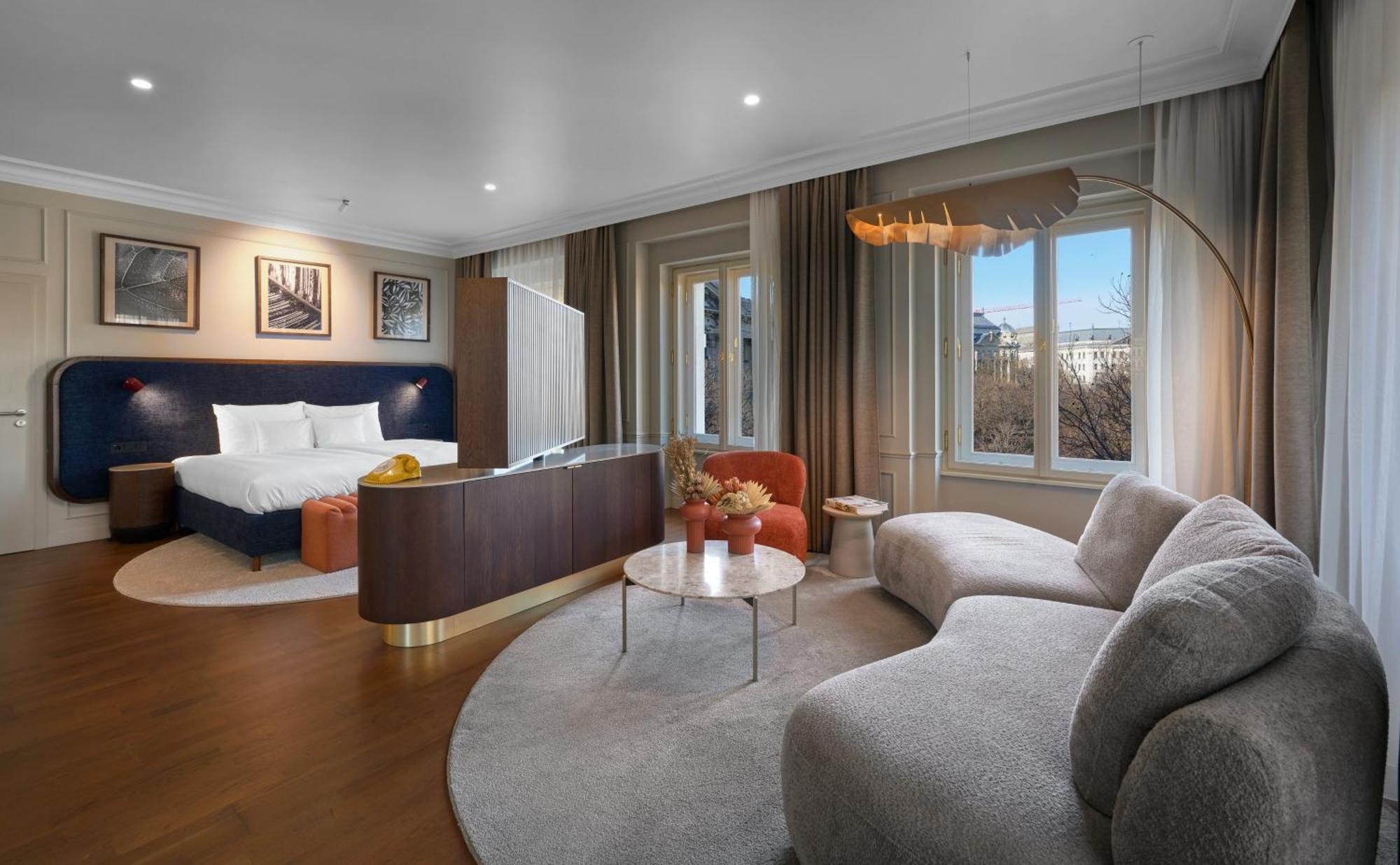 Verno House Budapest, Vignette Collection By Ihg Exterior foto A suite at the hotel