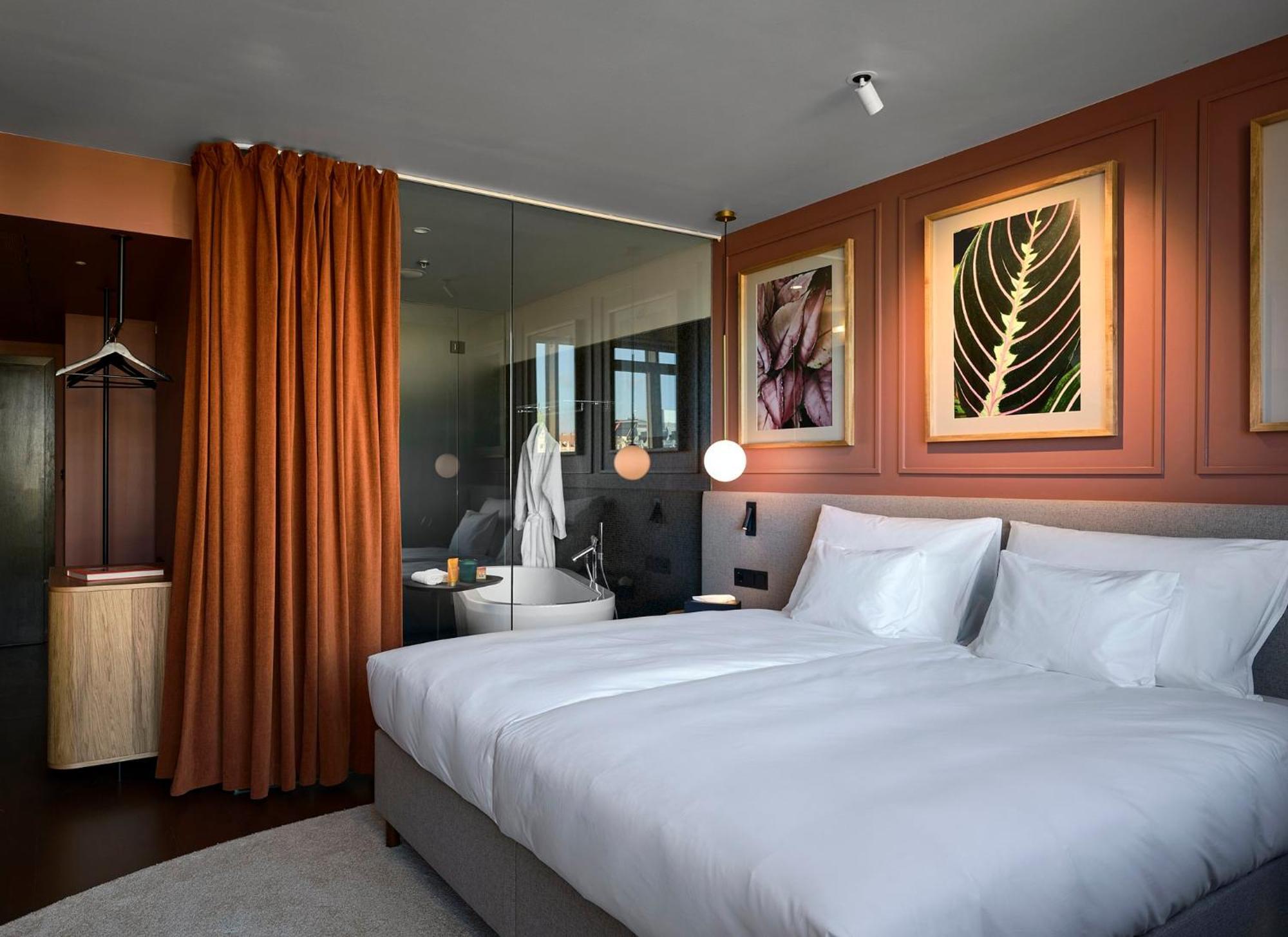 Verno House Budapest, Vignette Collection By Ihg Exterior foto A bedroom at the hotel